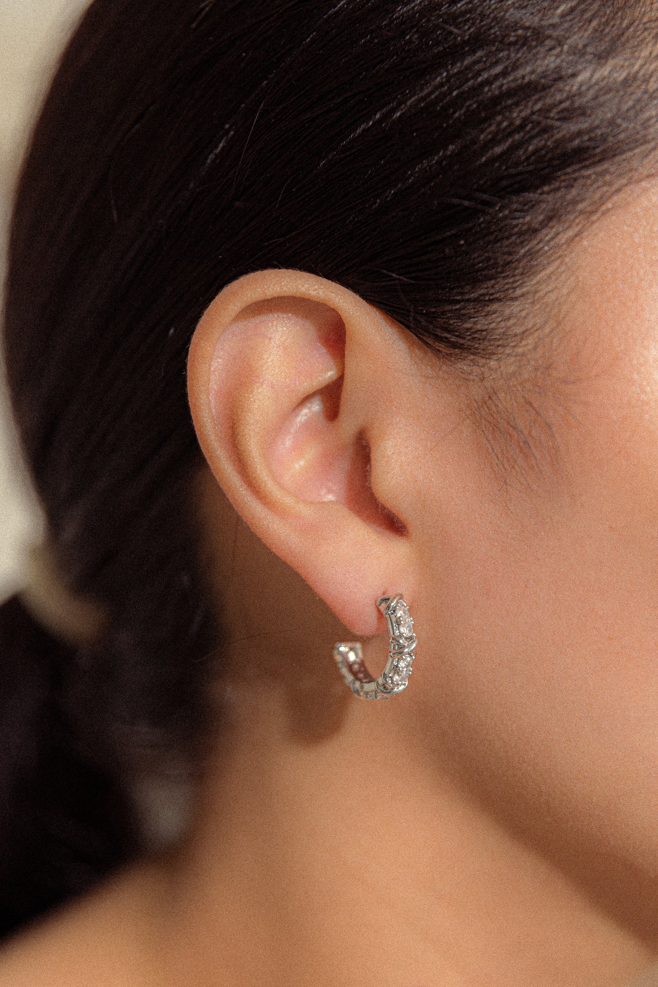 SILVER HOOP